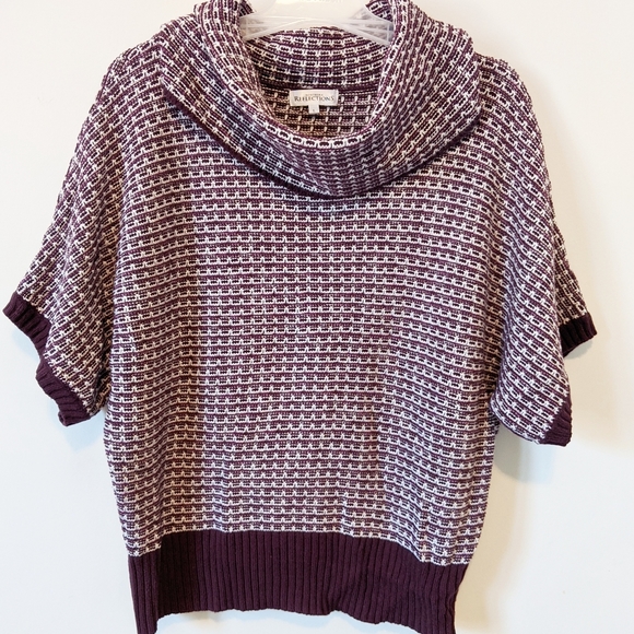 NORTHERN REFLECTIONS Cowl Neck Knitted Sweater - Picture 2 of 12